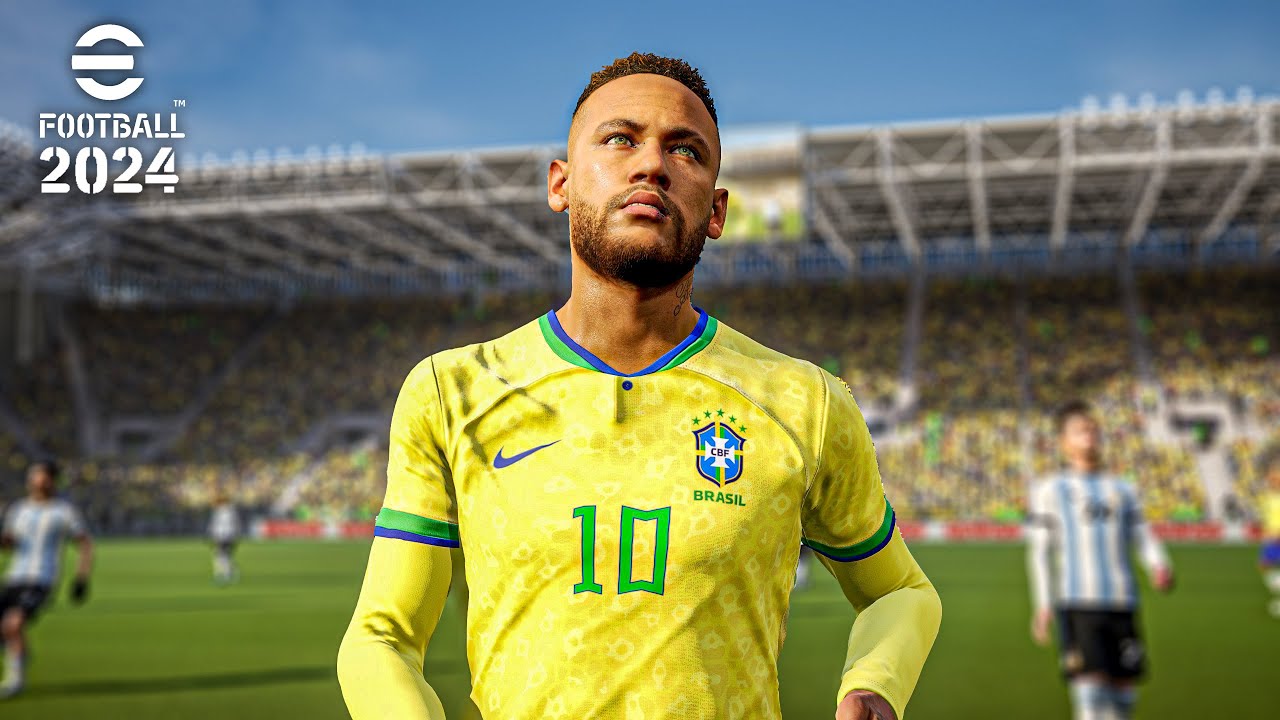 eFootball&trade; 2024 &mdash; Игровой процесс | Бразилия против Аргентины | ПК