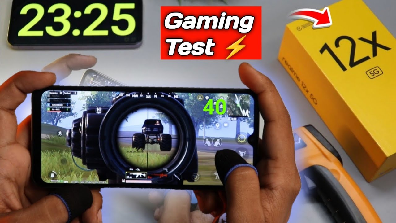 Realme 12x 5G Gaming Review | BGMI | Gyro | FPS - Heat Test 🔥🔥 || Battery Drain Test.