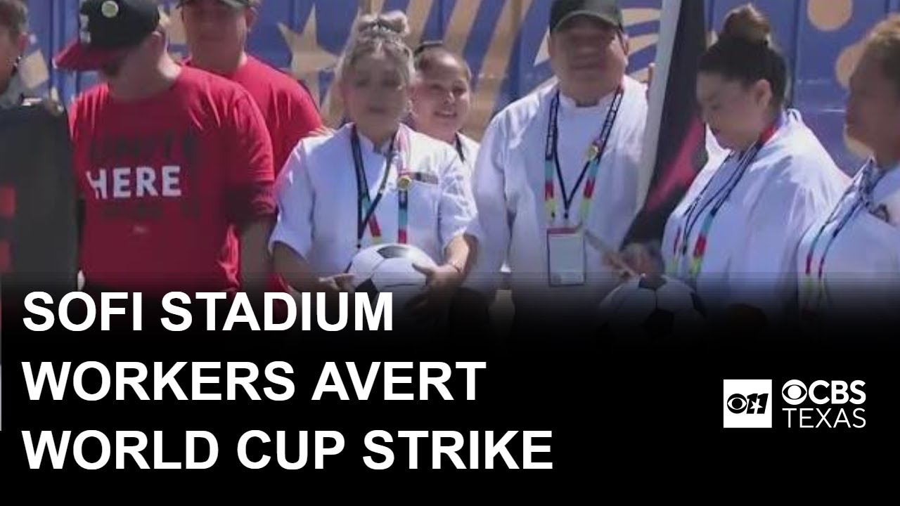 SoFi Stadium workers reach deal, averting World Cup strike