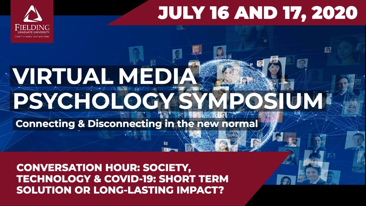 CONVERSATION HOUR: SOCIETY, TECHNOLOGY & COVID-19: SHORT TERM SOLUTION OR LONG-LASTING IMPACT?