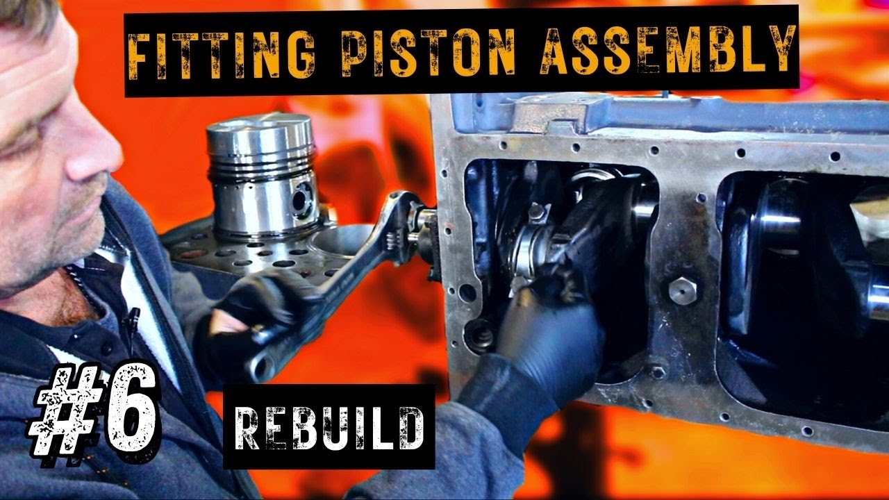 Fitting The Piston Assembly to The Ferguson 23c Engine