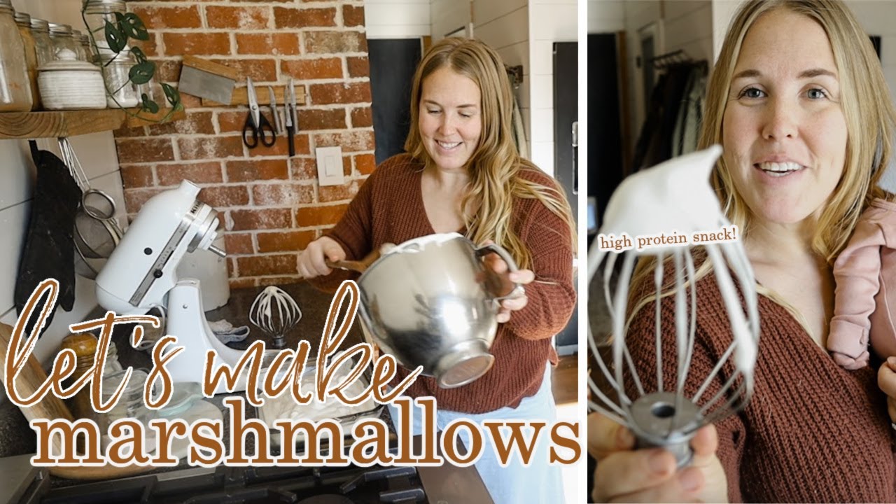 High Protein Snacks! // Marshmallows...You NEED to try These!