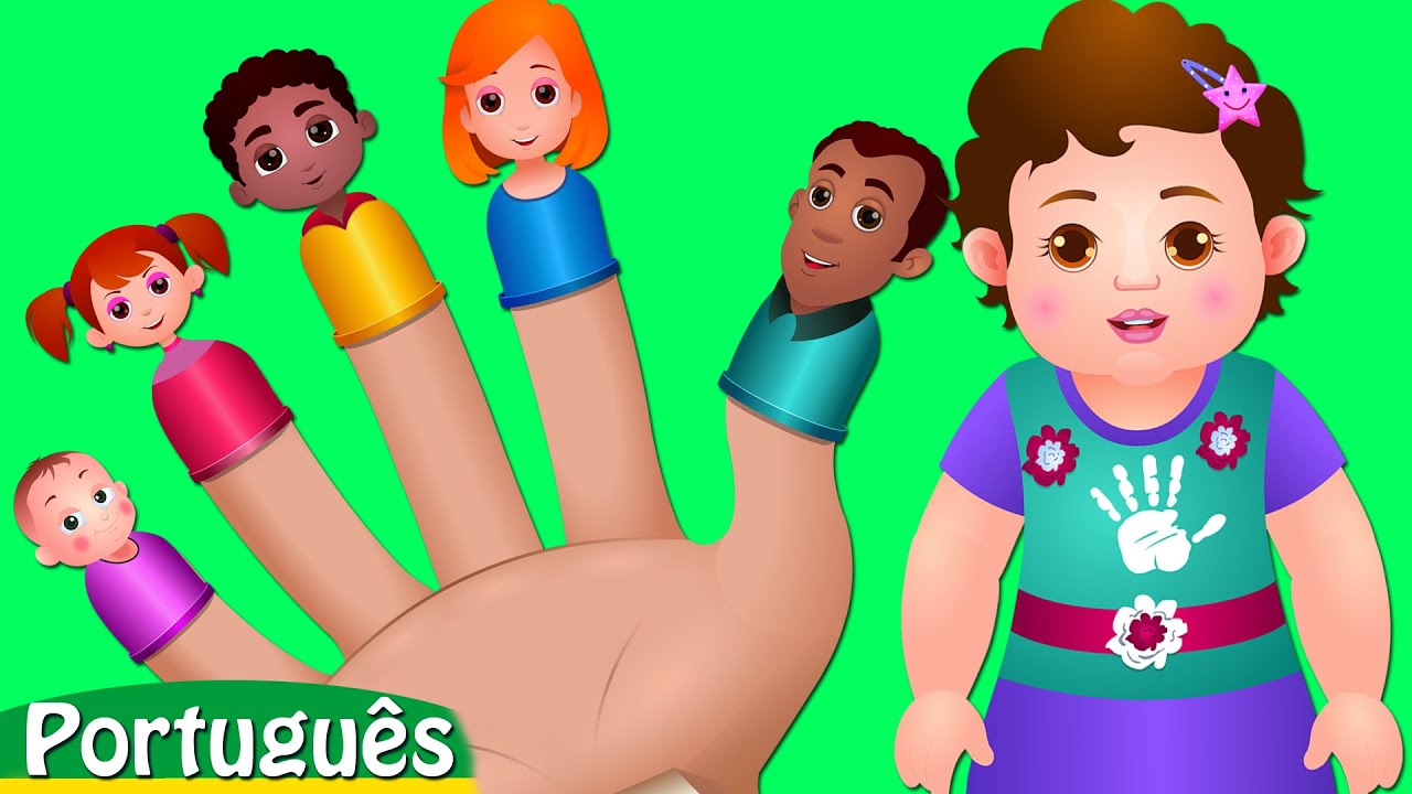 A Canção da Família dos Dedos (Finger Family Song) | Canções Infantis em Português | ChuChu TV