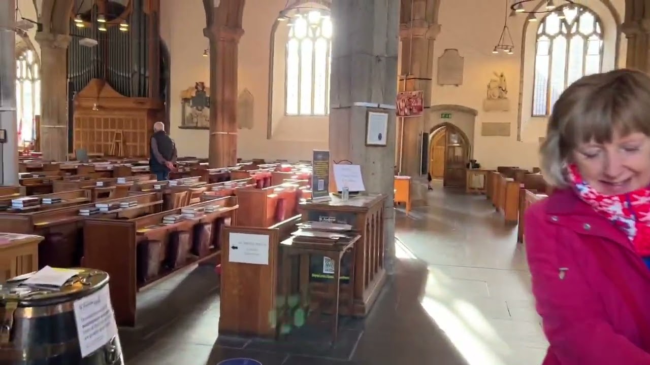 THE UNSEEN SECRET CRYPT OF ST ANDREW&rsquo;S CHURCH, PLYMOUTH. Thanks to Phil Photiou & Chris Robinson.
