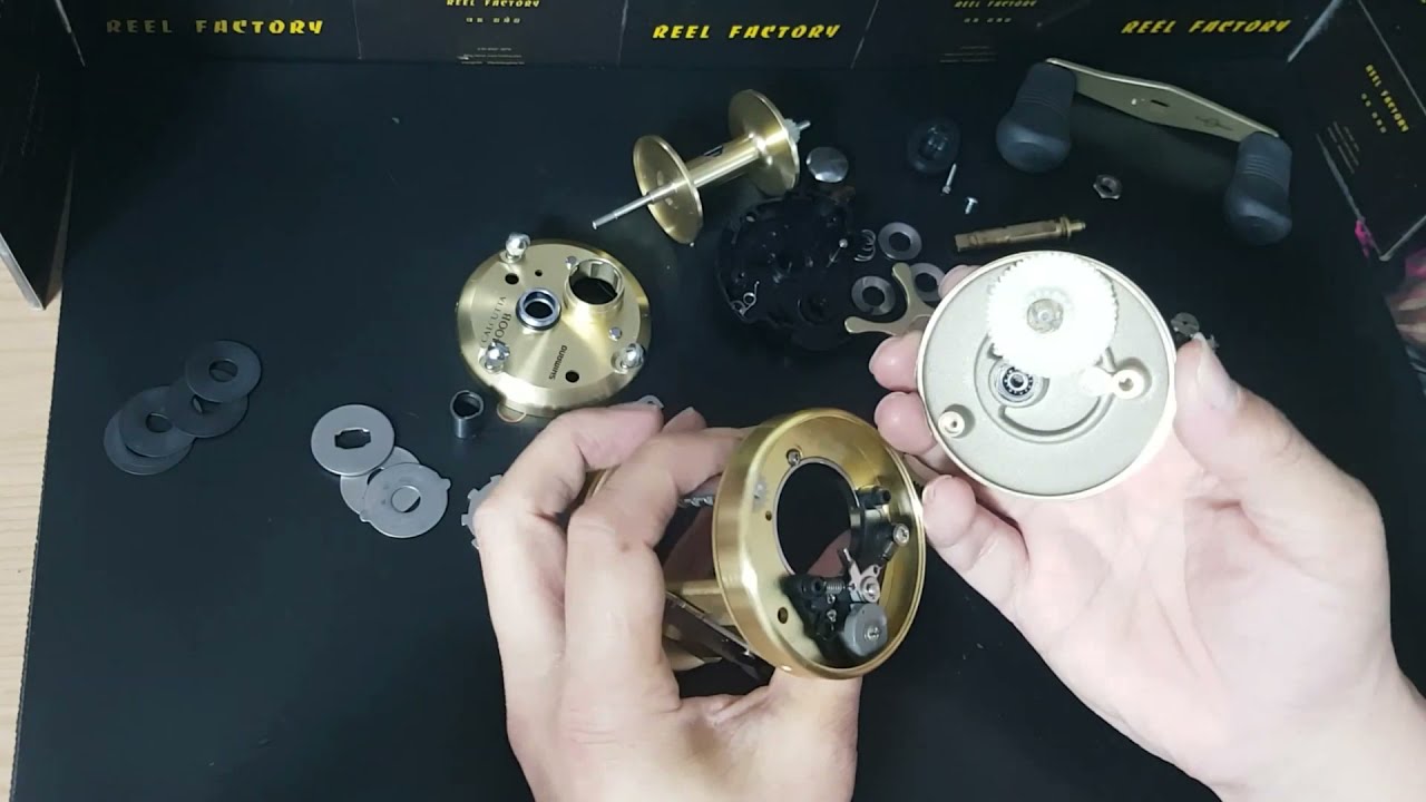 ♡릴팩토리♡ 시마노 캘커타 400B(SHIMANO CALCUTTA 400B MAINTENANCE, BAIT CASTING REEL OVERHAUL)