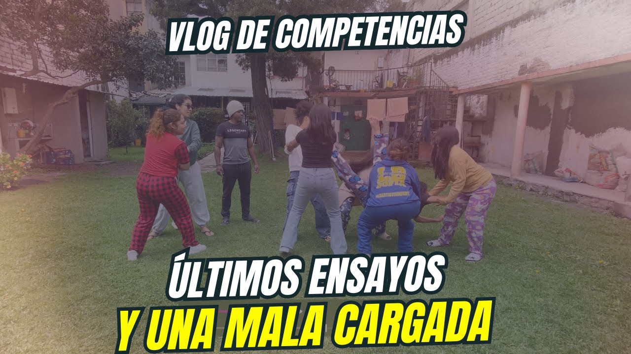 LA CARGADA SALE MAL | Vlog de Competencias | LB ARTIST COMPANY