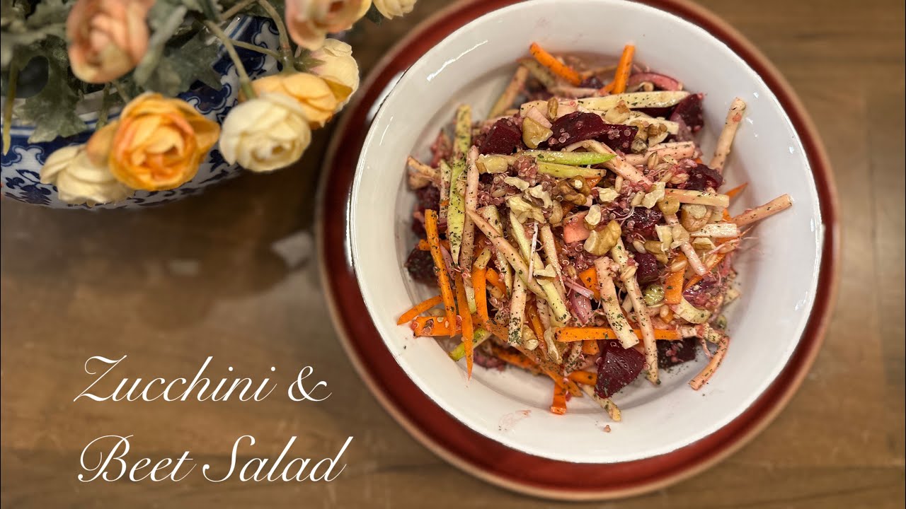 Zucchini & Beet salad 🥗 