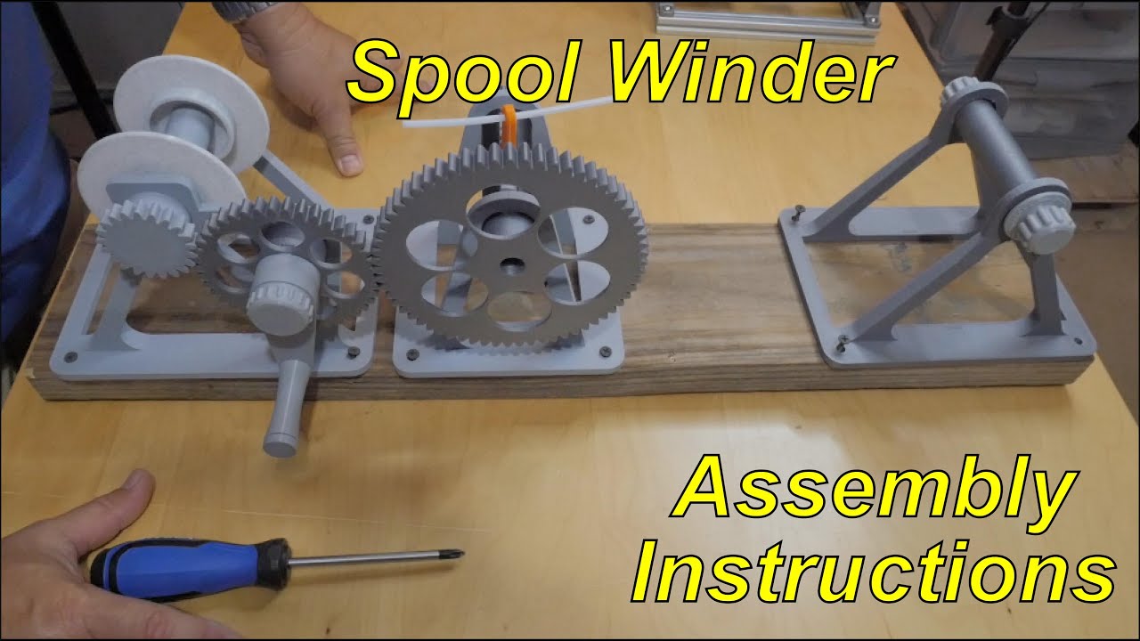 Spool Winder Assembly Instructions