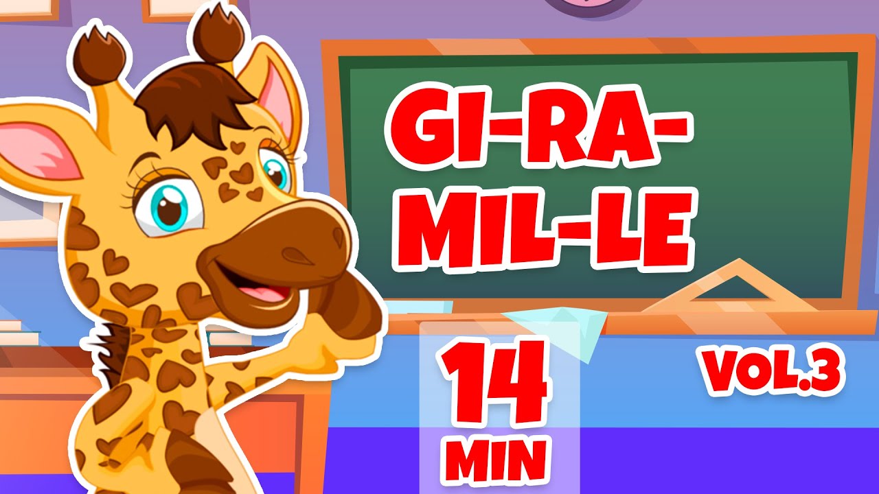 Gi-ra-mil-le Vol. 3 - Giramille 14 min | Desenho Animado Musical