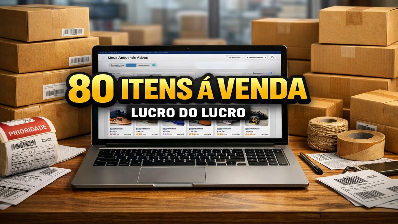 COMO CONSTRUI UM ESTOQUE COM LUCRO DO LUCRO NO MARKETPLACE