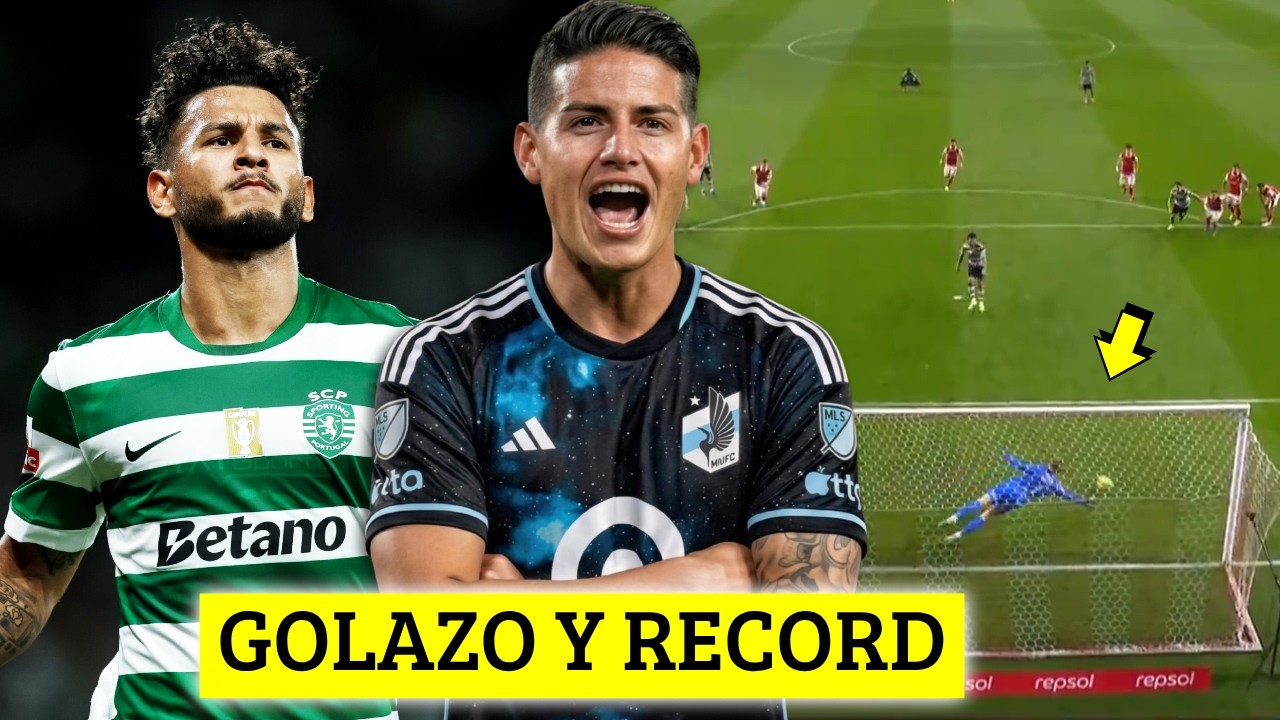 GOLAZO COLOMBIANO y RECORD🔥JAMES ES NOTICIA😱- LUIS DIAZ DECLARACÍONES