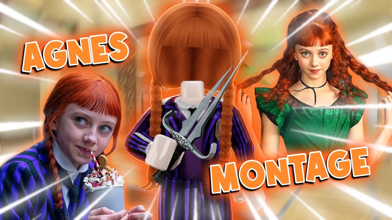 Playing MM2 as AGNES from WEDNESDAY SEASON 2 | Roblox Murder Mystery 2