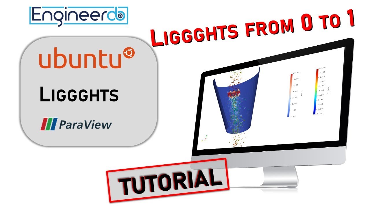 Installation of Liggghts Tutorial - All from Ubuntu 20.04 and Liggghts 3.8.0 to first Simulation