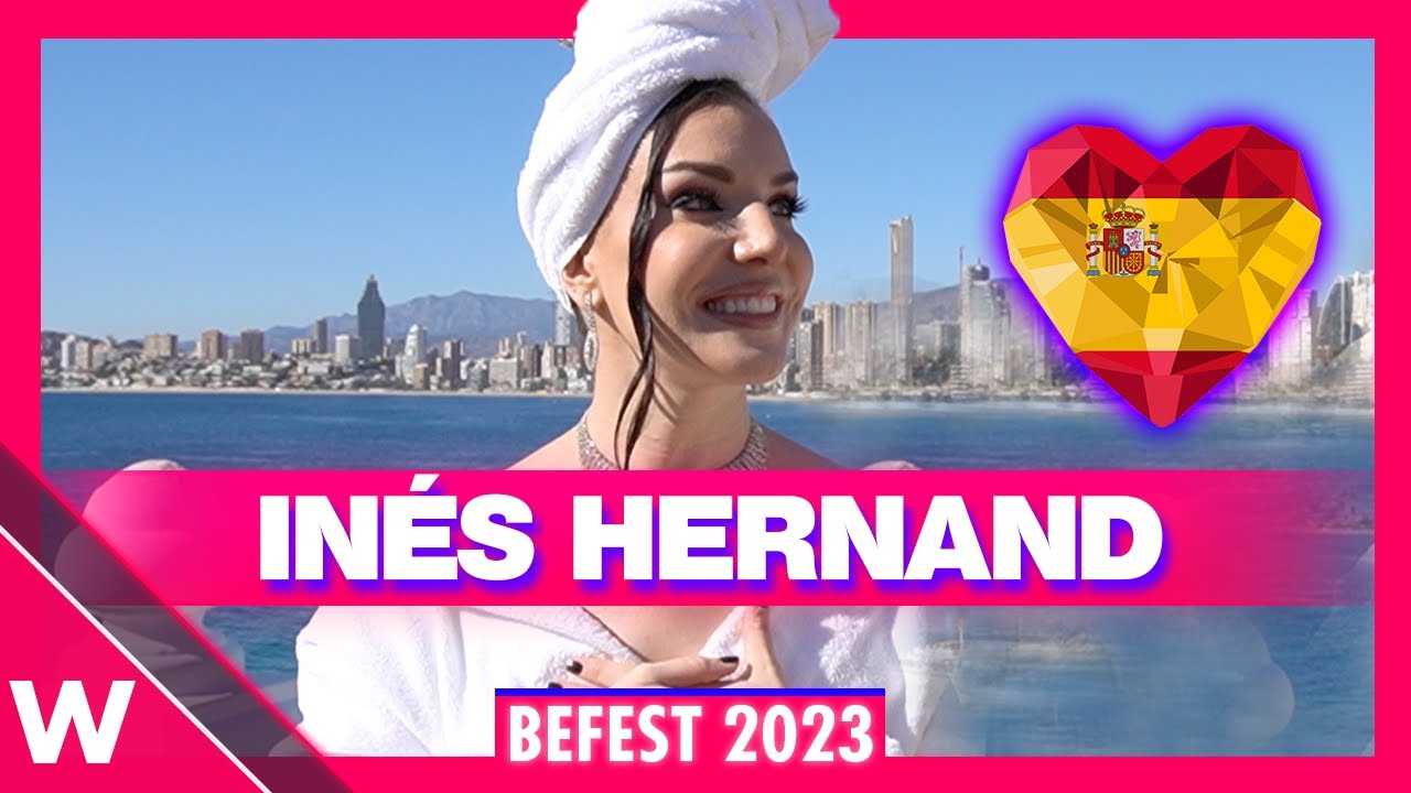 In&eacute;s Hernand - Benidorm Fest 2023 Co-Host Interview