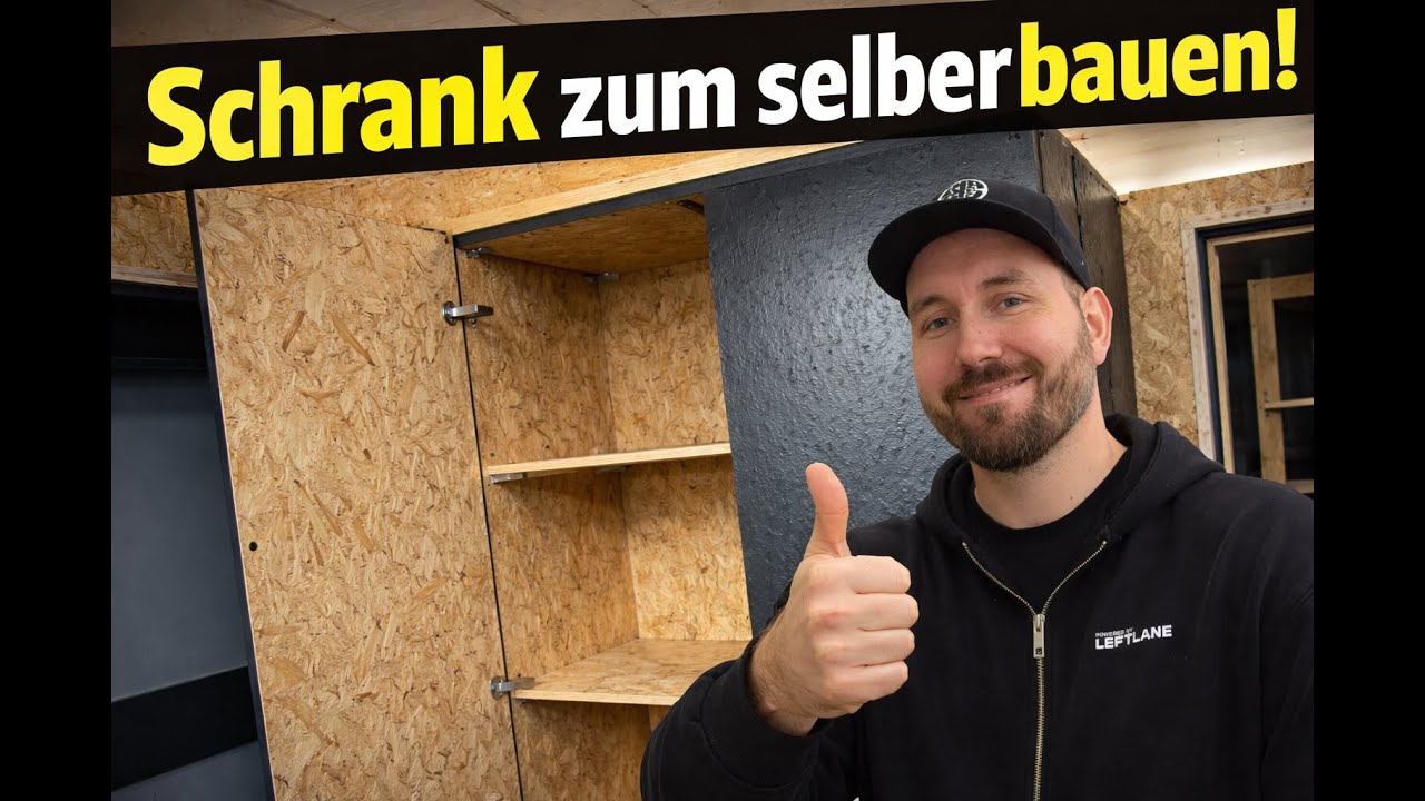 Schrank selber bauen – günstiger & stabiler als gekauft!