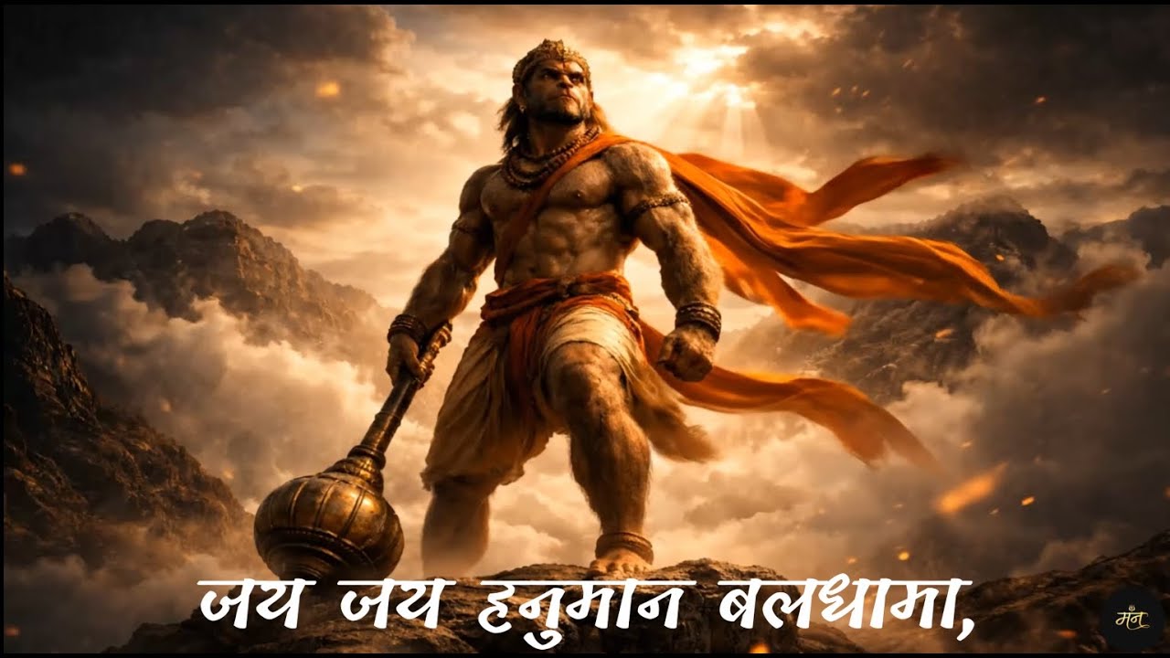 जय जय हनुमान बलधामा |  Jai Jai Hanuman Baldhama | Powerful Hanuman Bhajan | Mann