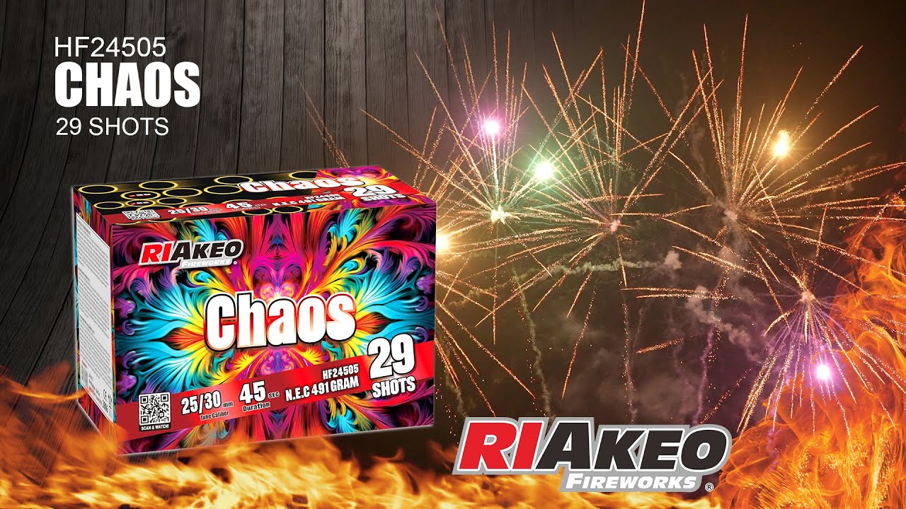 HF24505 CHAOS #riakeo  #fireworks #firework direct factory fireworks Happy Faily Fireworks