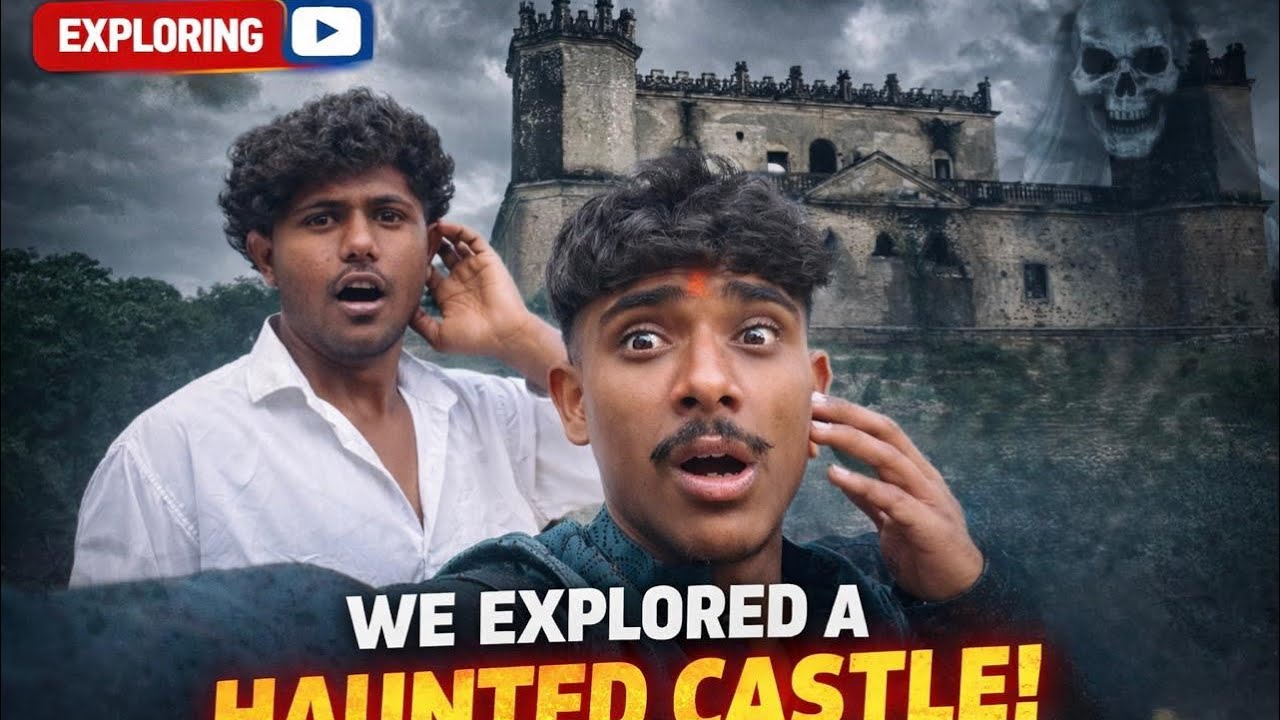 Three Explorers Entered a Haunted Castle… What Happened Next 😱🏰 @MrBeast  @MRINDIANHACKER 