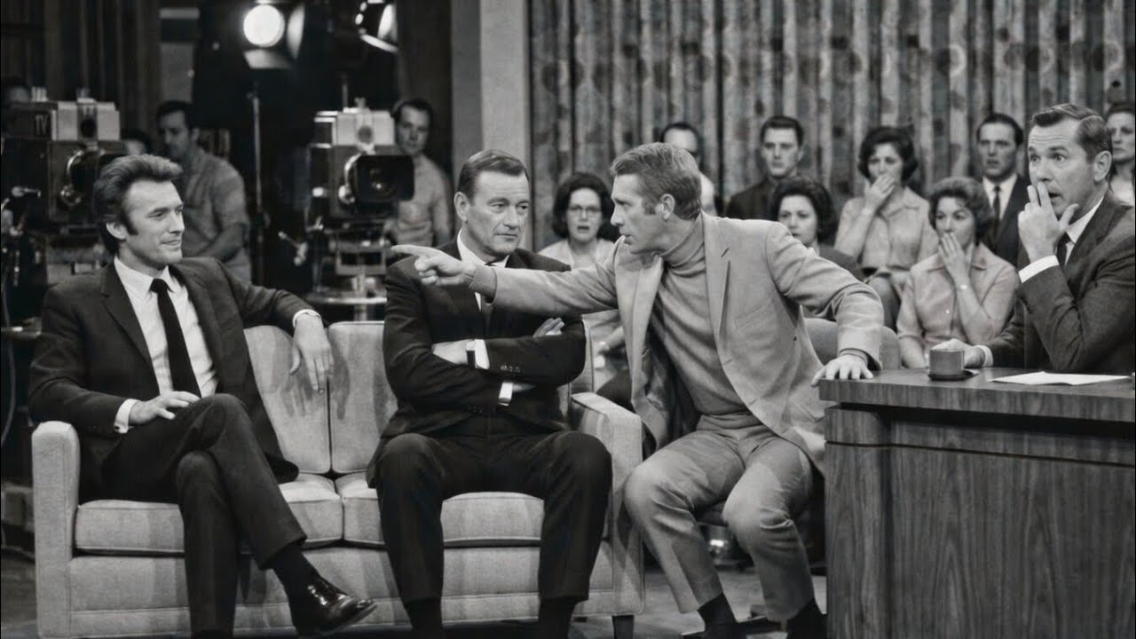 Steve McQueen ATTACKED Clint Eastwood on Live TV—Clint's Response Silenced 50 Million People