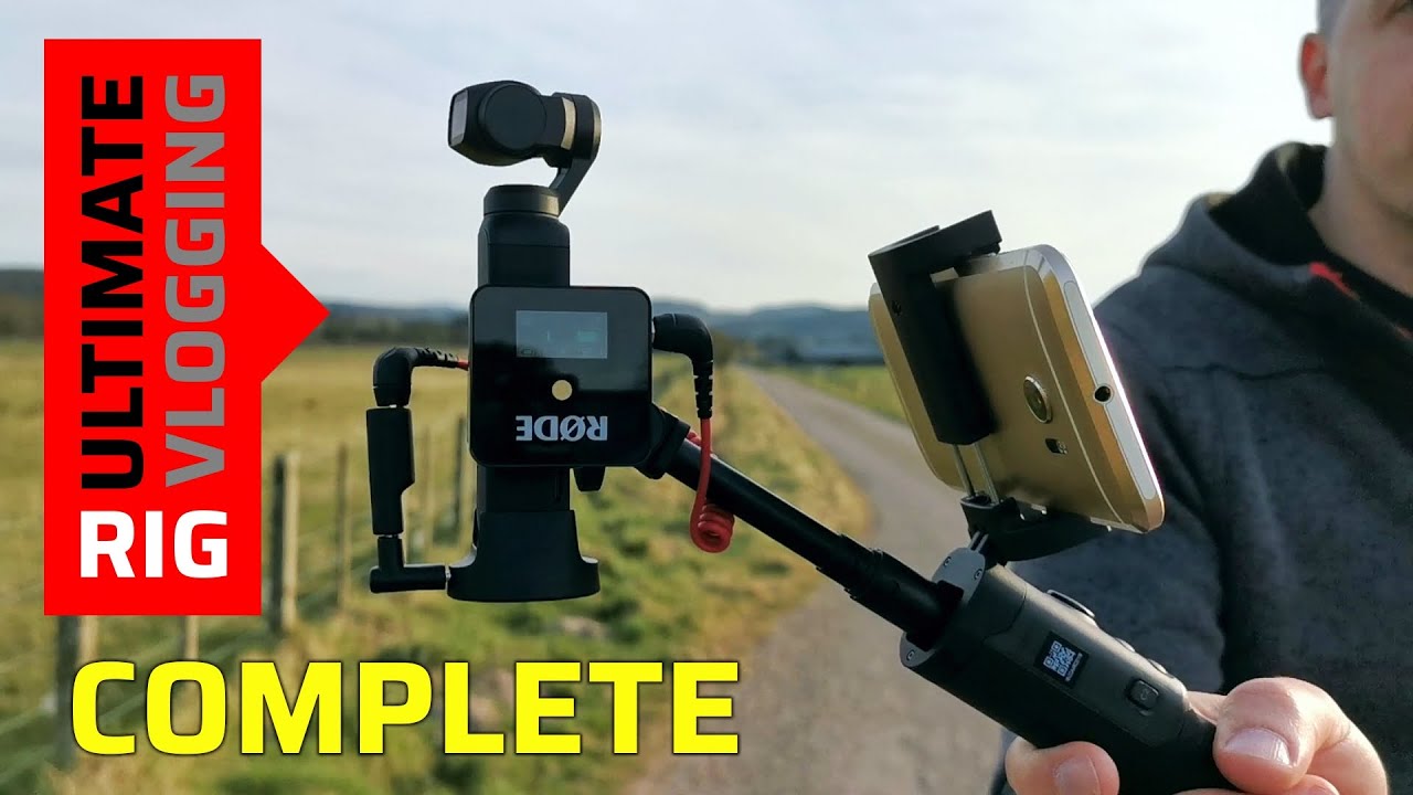 DJI Osmo Pocket Ultimate Wireless Vlogging Rig is finally complete