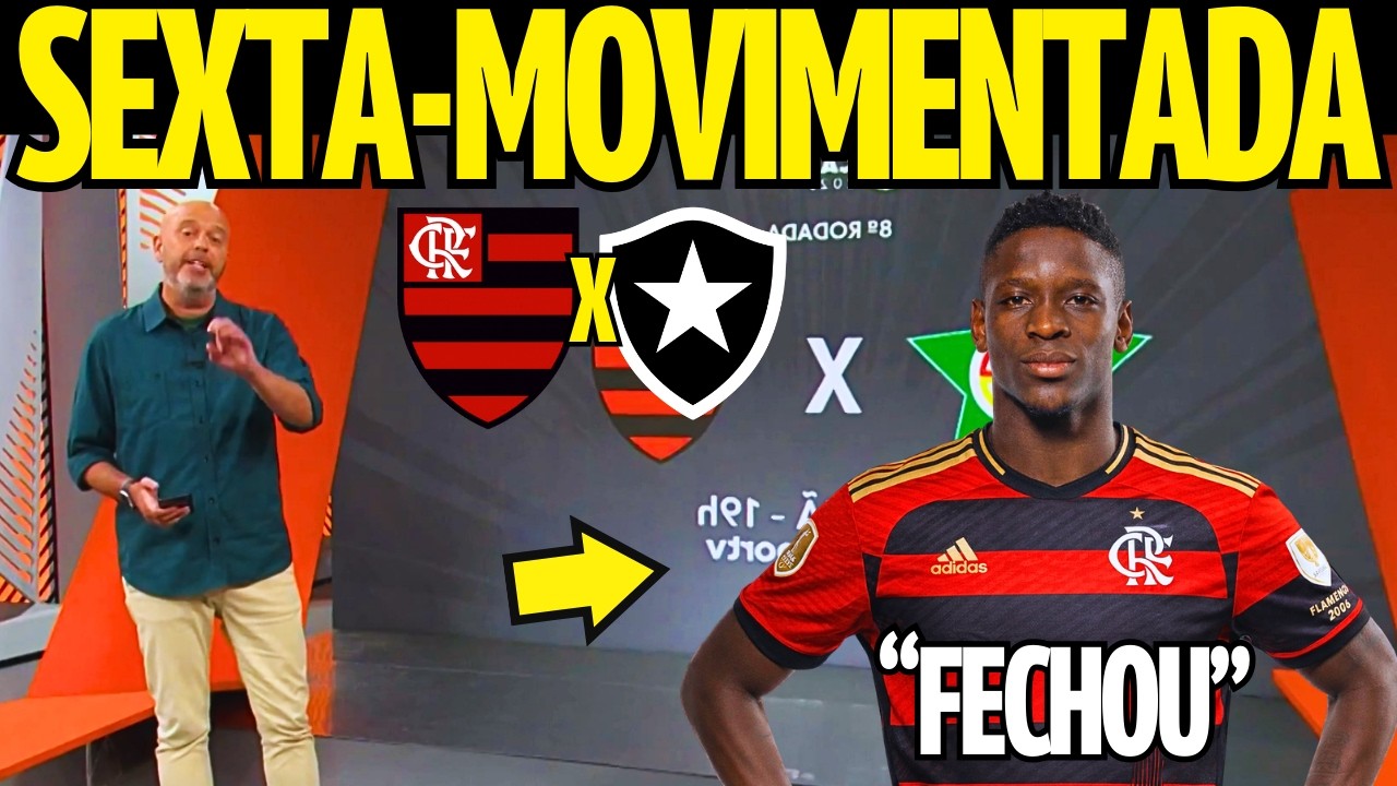 GLOBO ESPORTE RJ 13/03! LUIZ HENRIQUE NO FLAMENGO! MALVADÃO TA ESCALADO! NOTICIAS DO FLAMENGO