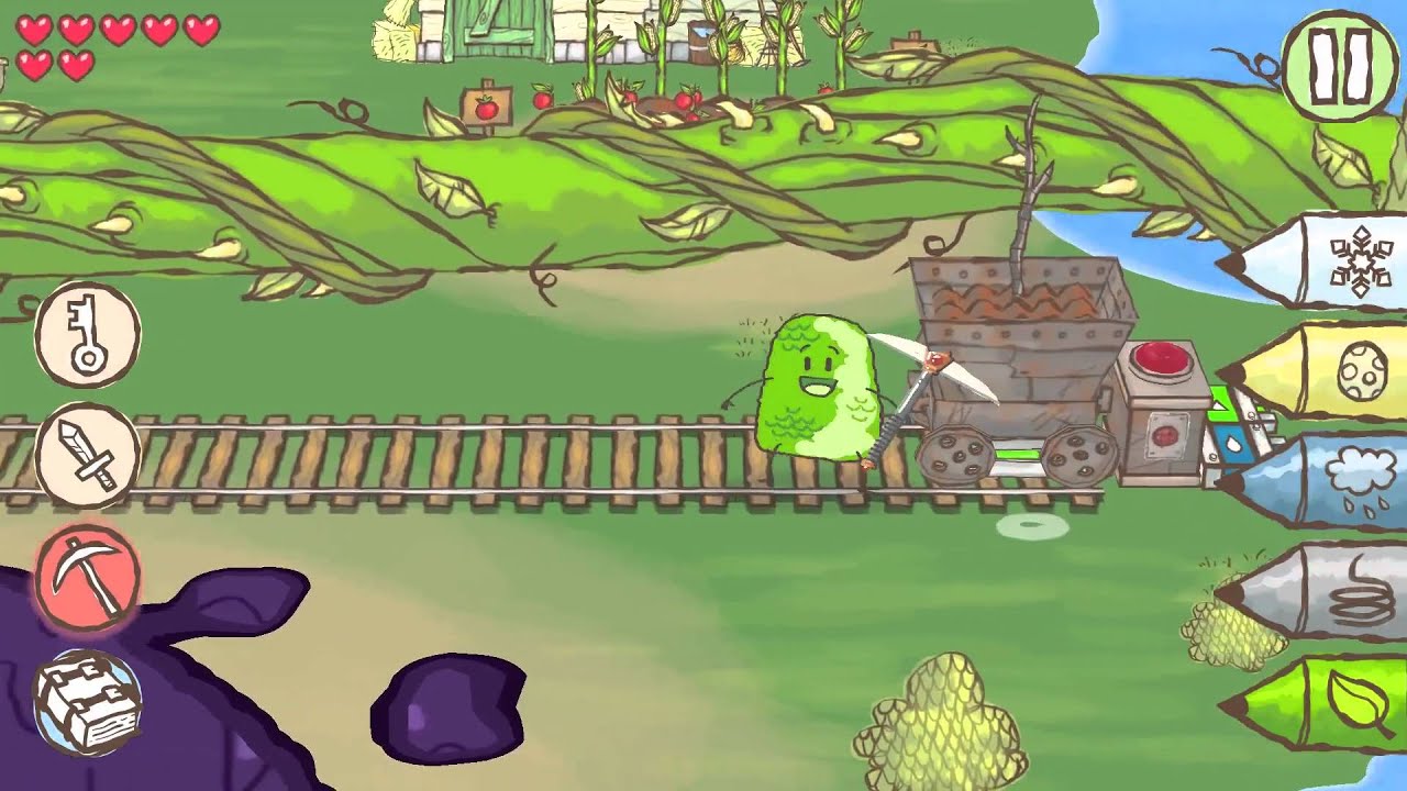 Draw A Stickman: Epic 2- Walkthrough Level 5- Snake Lake