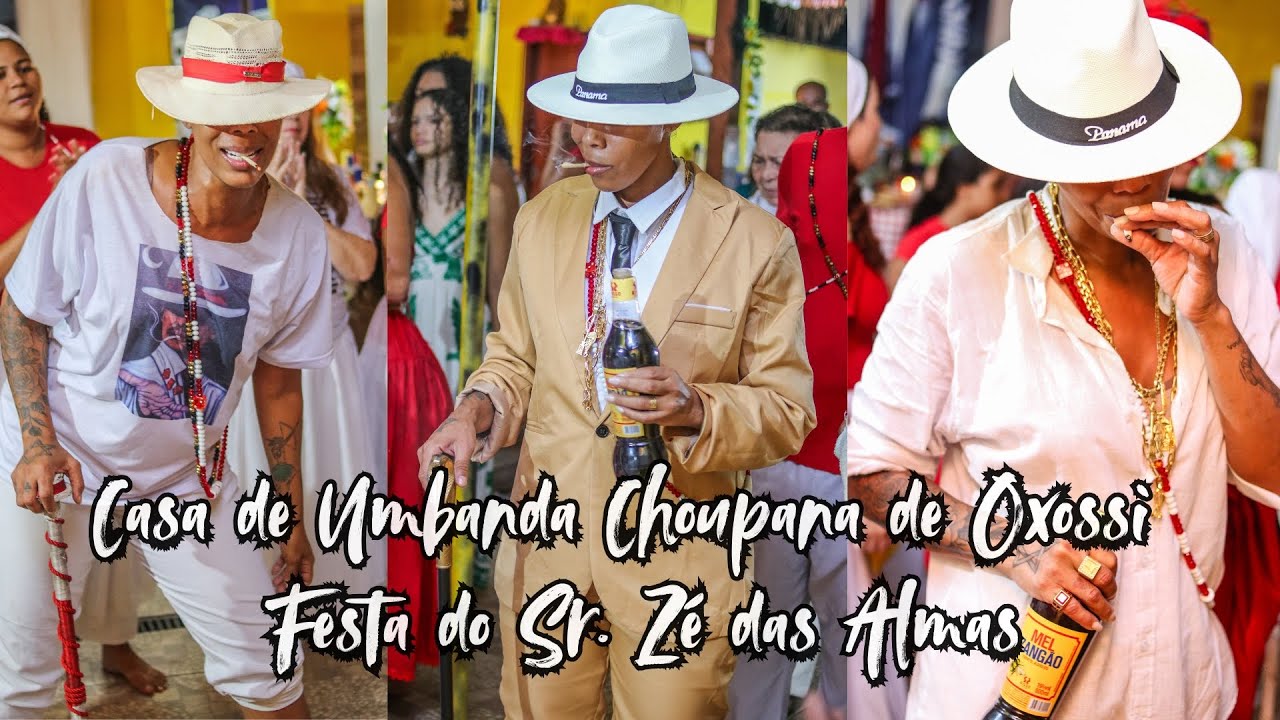 Casa de Umbanda Choupana de Oxossi - Festa do Sr. Zé das Almas.