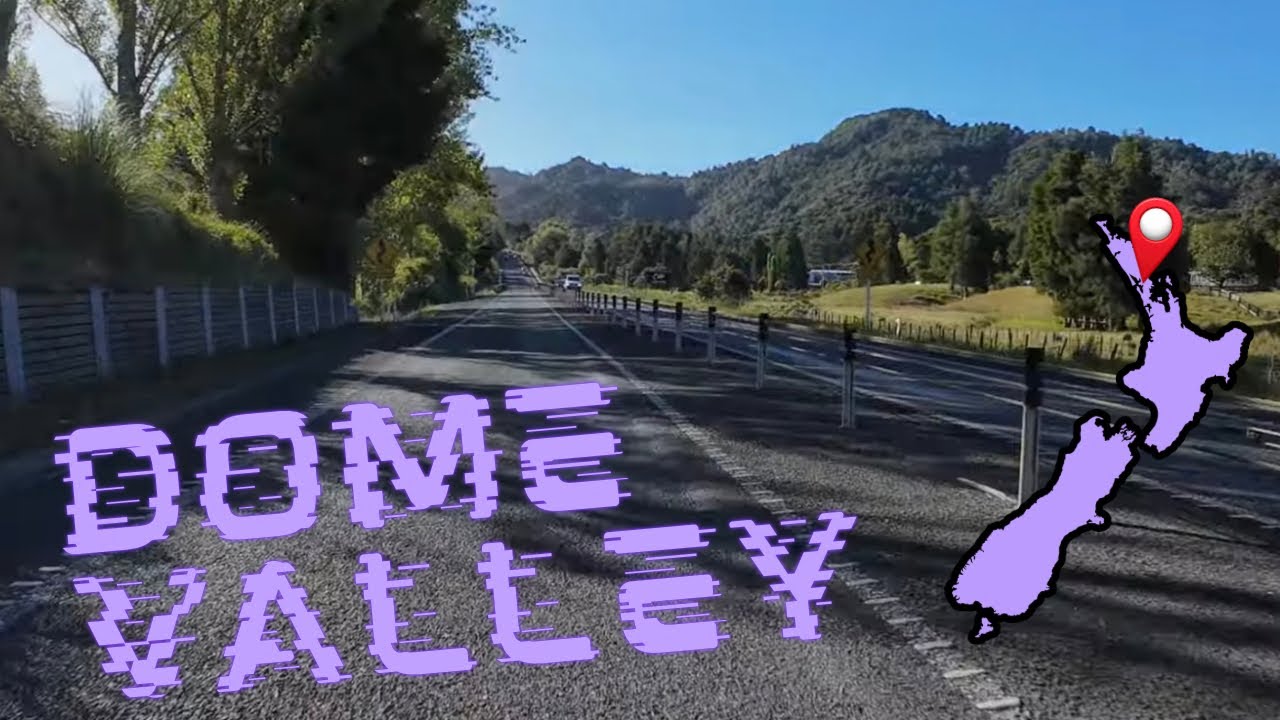 Driving in New Zealand | Dome Valley North of Auckland | 4k 60fps
