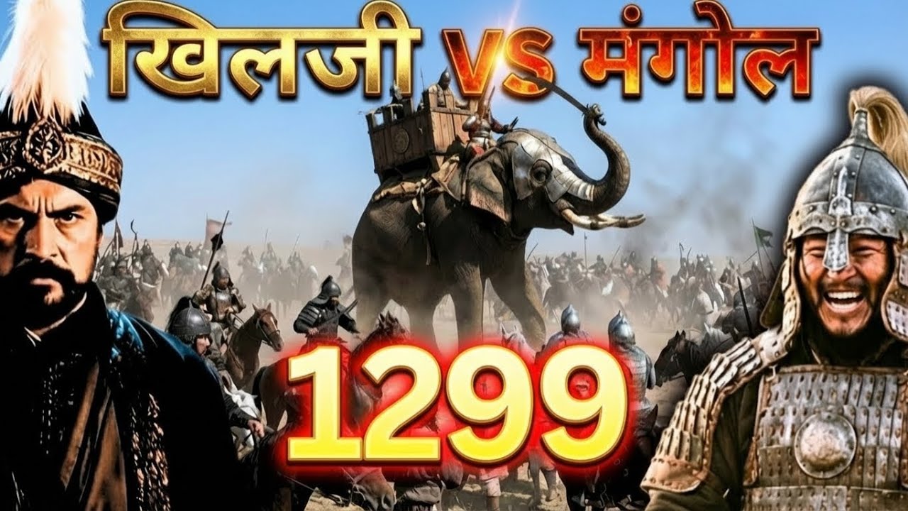 मंगोलों की एक गलती और खिलजी ने... | Alauddin Khilji vs Mongols | Battle of Kili 1299