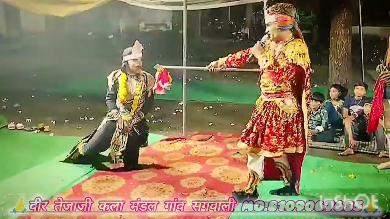 LIVE 🛑VEER TEJAJI MAHARAJ KI KATHA l👉 नागराज की लड़ाई बहुत ही शानदार 👈राधेश्याम चंद्रवंशी हरीश भाई✨ 