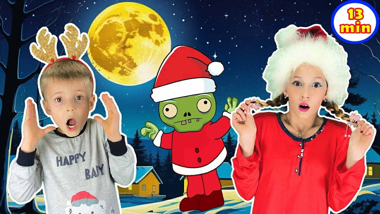 Santa Zombie + MORE Zombie Songs | Halloween Songs