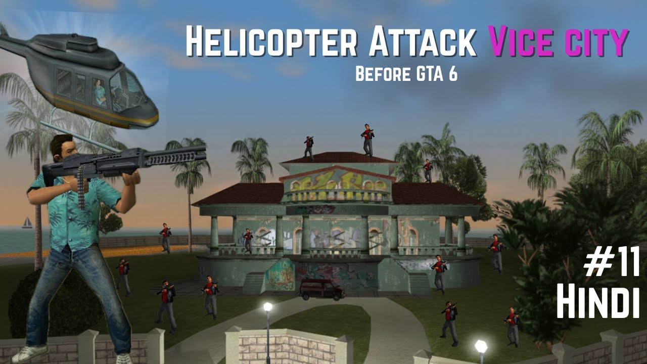 Biggest Helicopter Attack Vice City | Before GTA 6