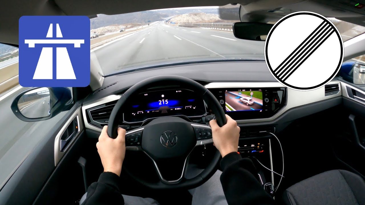 2025 Volkswagen Taigo 1.0 TSI DSG 116PS TOP SPEED 215 km/h🚀POV DRIVE GERMAN AUTOBAHN