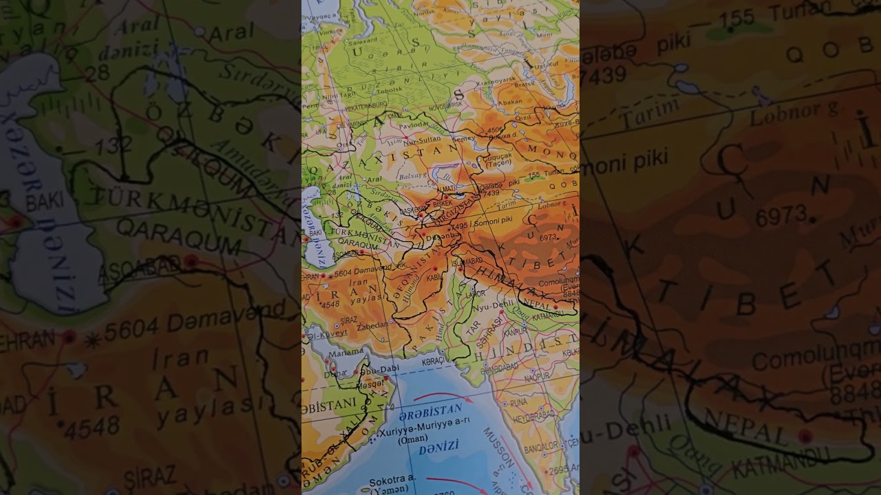 BİR NEÇƏ ÖLKƏ ƏRAZİSİNDƏ YERLƏŞƏN DAĞLAR I CƏLİL ŞİRƏLİYEV