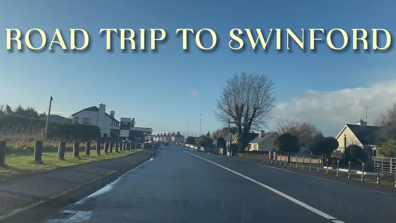 Scenic Road Trip in County Mayo | Charlestown to Swinford + Fairy Village Stop 🇮🇪