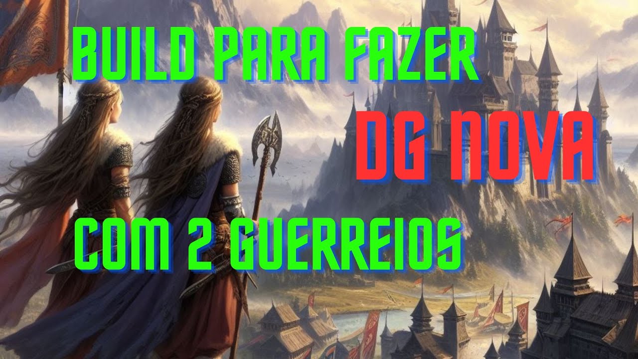 BUILD PARA FAZER DG NOVA COM 2 SEGUIDORES - CONAN EXILES AGE OF WAR CAP 03