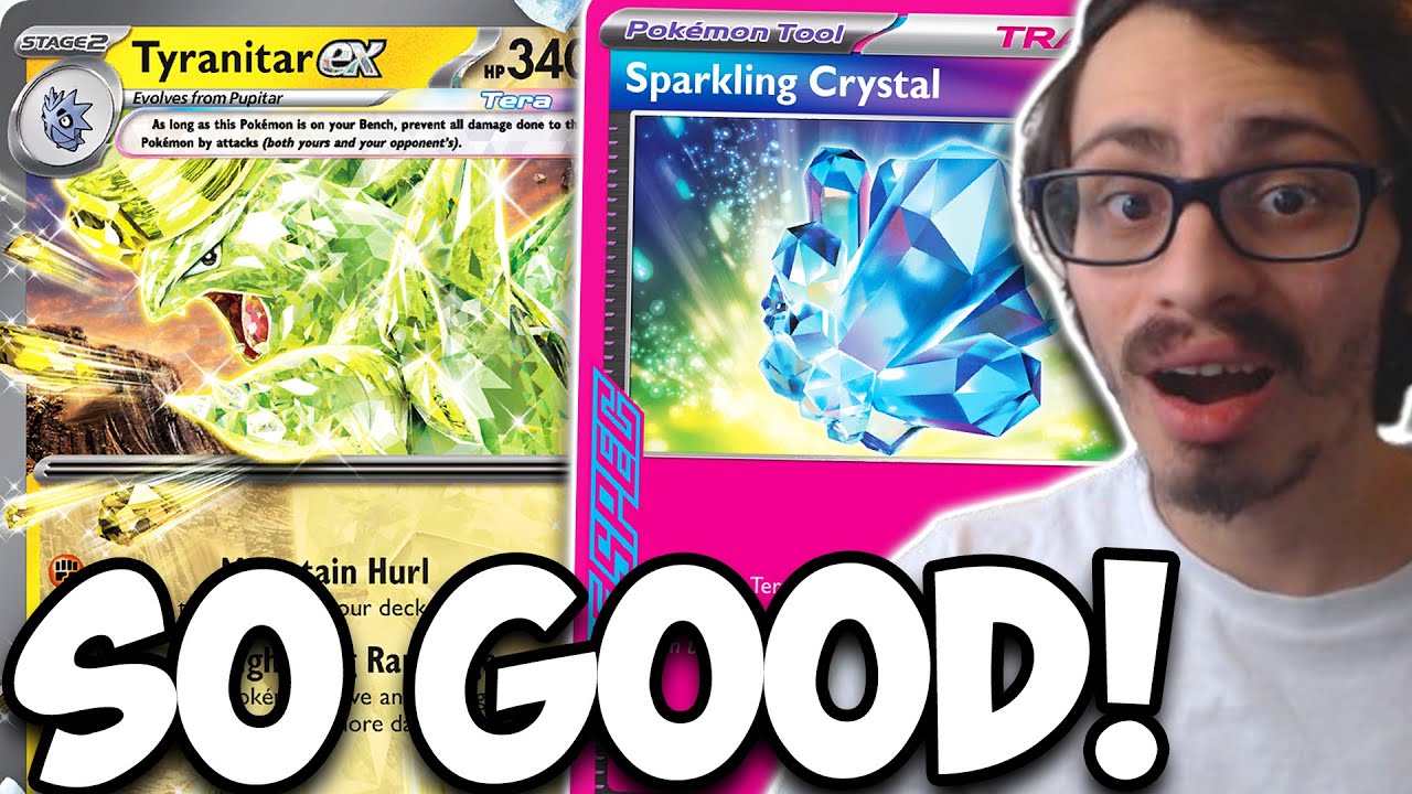 Sparkling Crystal Is So GOOD With Tyranitar ex!