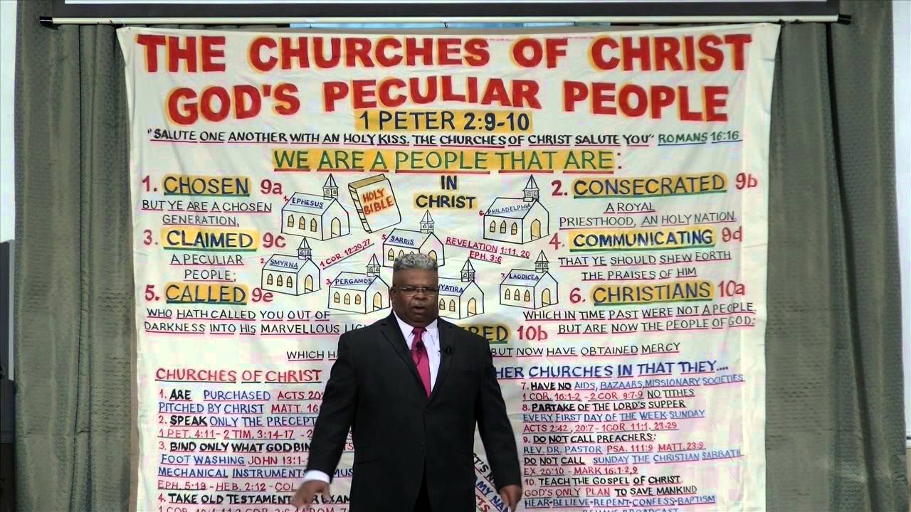 THE CHURCHES OF CHRIST GOD'S PECULIAR PEOPLE