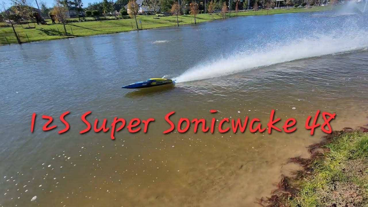 12S Proboat Super Sonicwake 48 - 63 mph