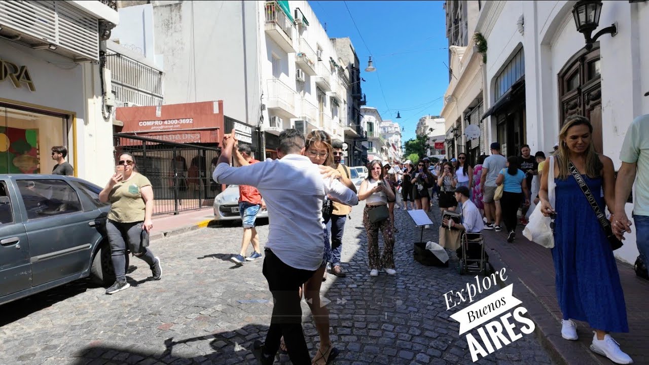 San Telmo | Buenos Aires | Argentina | 4K Walking Tour