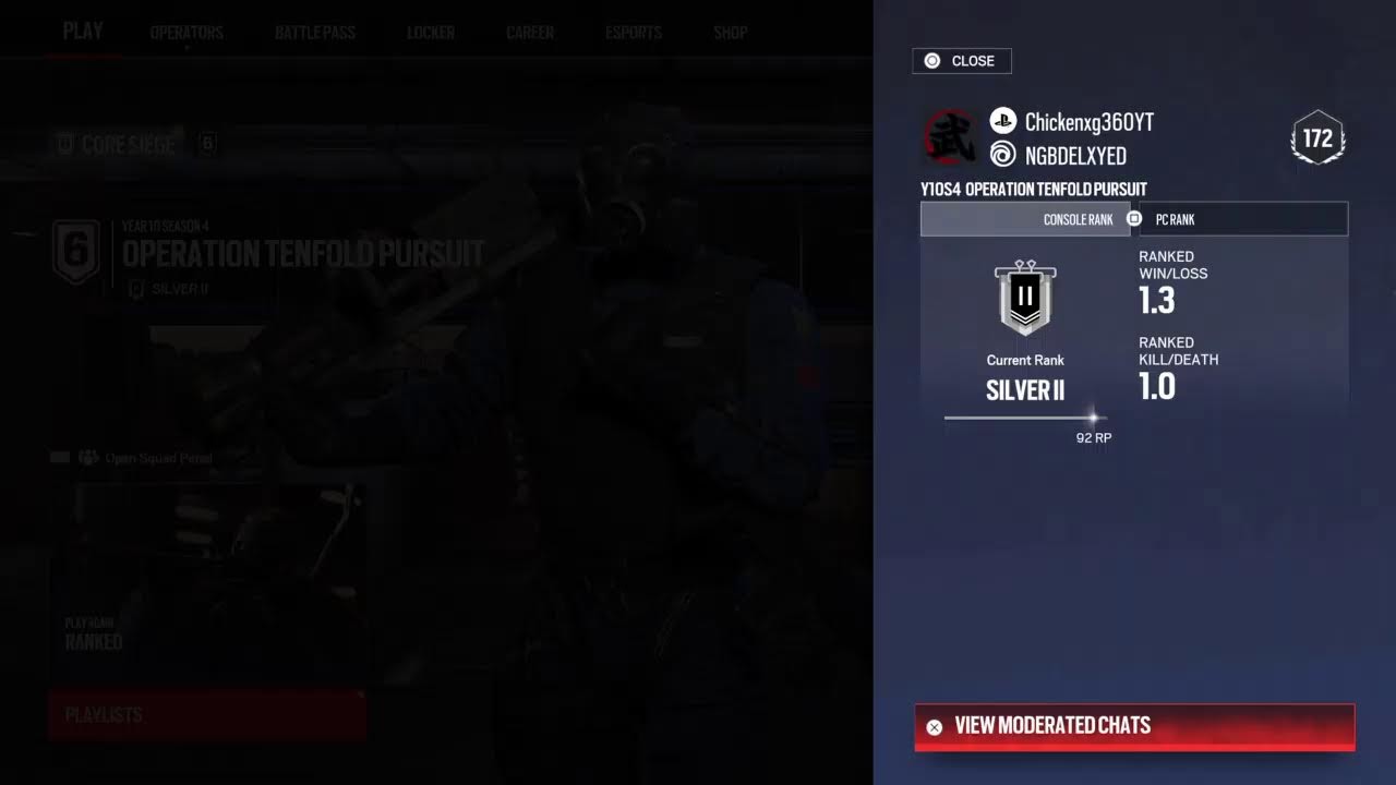 RAINBOW 6 SIEGE RANKED!!!