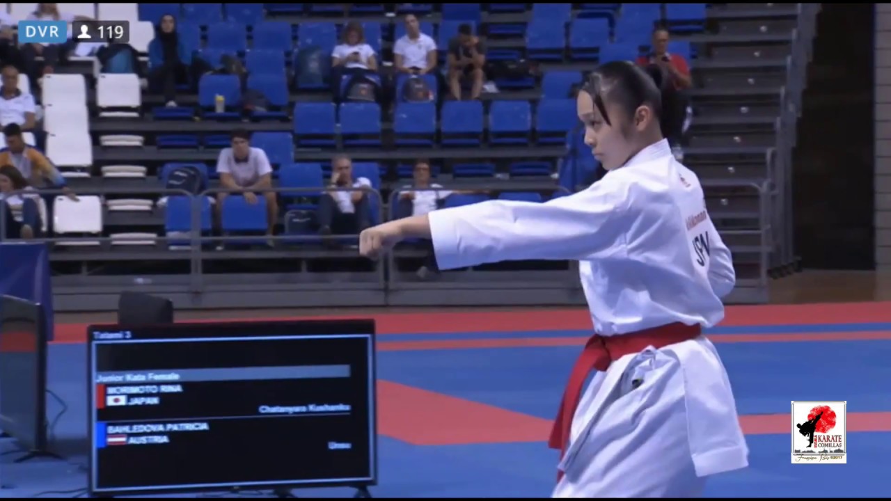X WKF Junior, Cadet &U21 World Championships, 2.017, Tenerife (Spain). Final Kata Junior Female