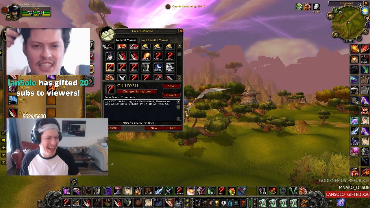 Payo - Edgewalker Longboots - TBC Classic Day 26