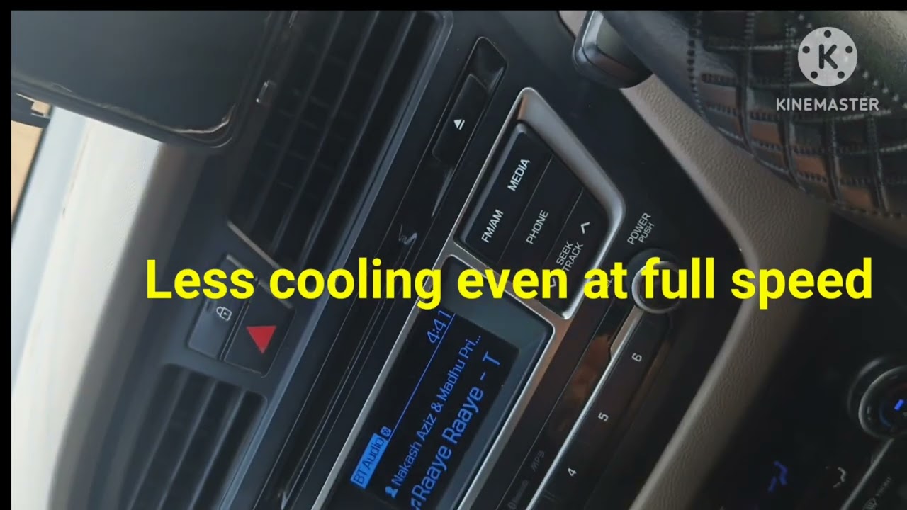 Hyundai i20 low ac cooling issue founded || 