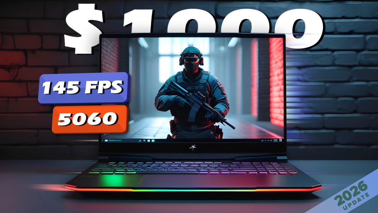 НЕ ПЛАТИ ЗА ЛАГИ ❌ ТОП-7 ігрових ноутбуків до $1000, що НЕ ДУШАТЬ FPS (2026)