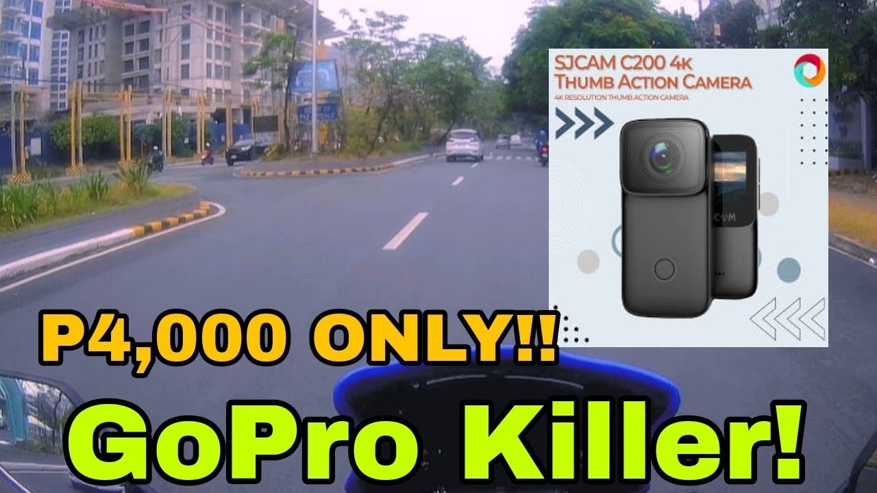 BUDGET ACTION CAM | SJCAM C200 Review (TAGALOG) | GO PRO KILLER!