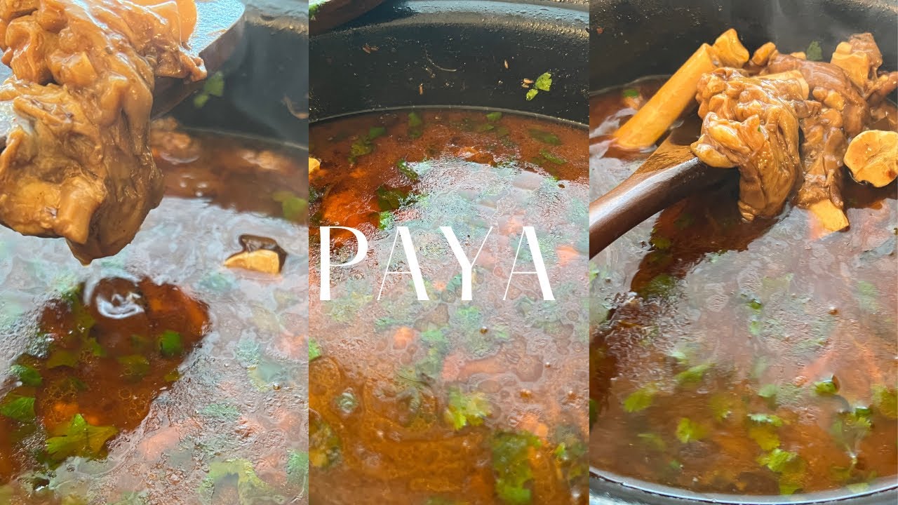 Slow Cooker Goat Paya Recipe | restaurant style