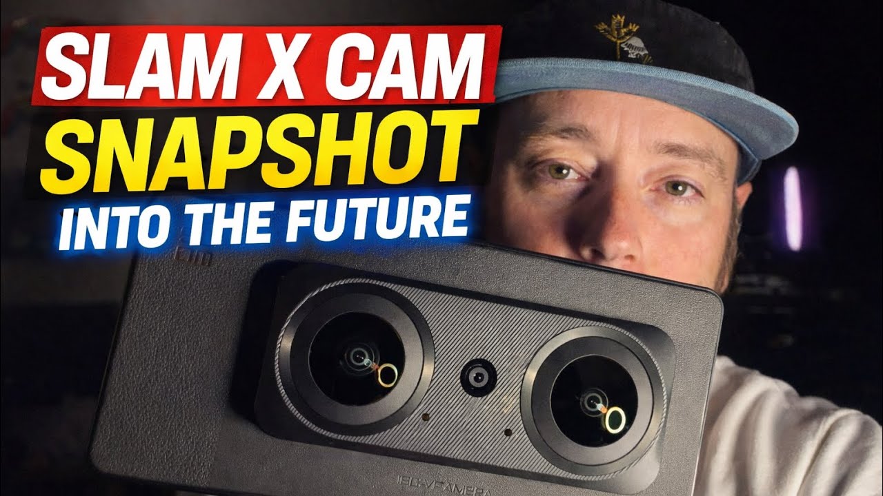 Slam X Cam — это шаг в будущее для создания 180-градусного VR, XR и пространственного видео.