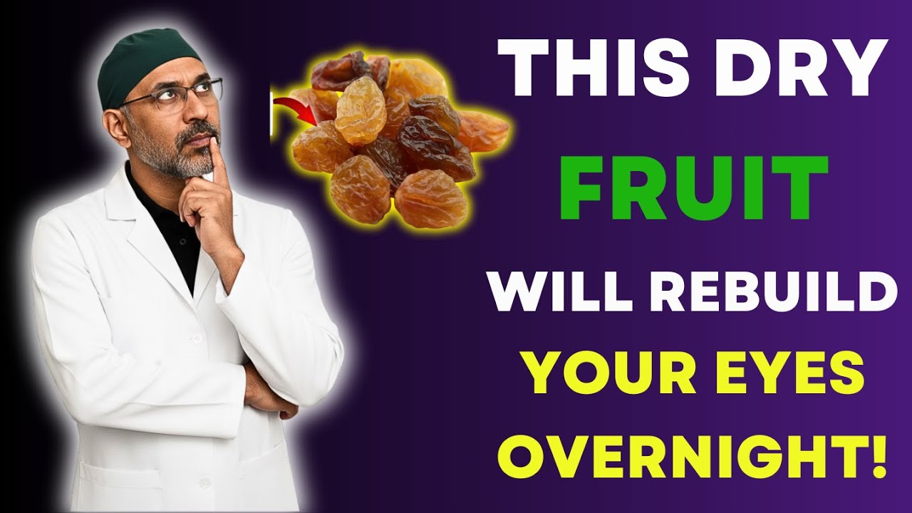 3 Powerful Foods to Boost Eye Health and Brain Power Before Bed | Dr. Pradip Jamnadas