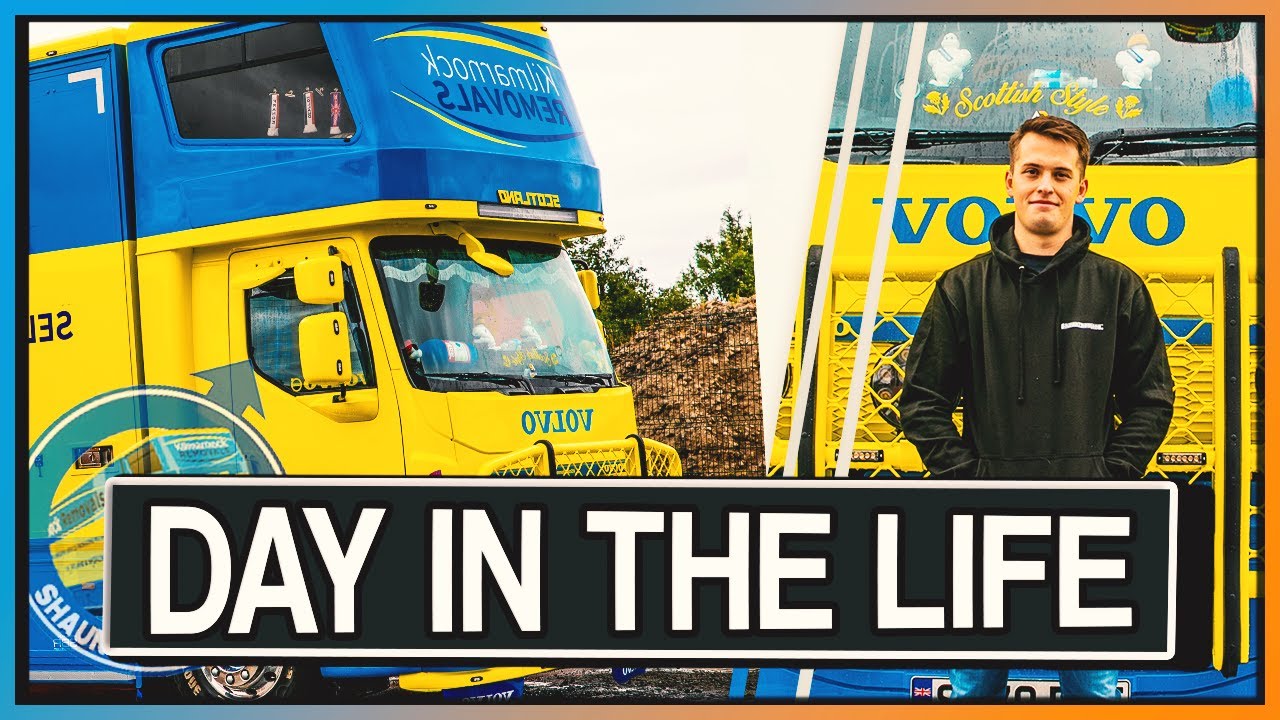 Day In The Life Of A Removal Man In Scotland!  | For Truck Sake! EP1